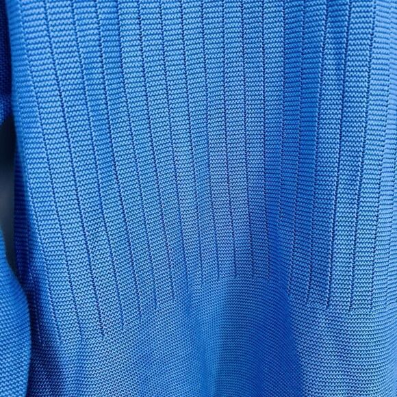 Talbots Blue Pullover Lightweight Sweater Button Detail Size Medium NWOT - Picture 3 of 5